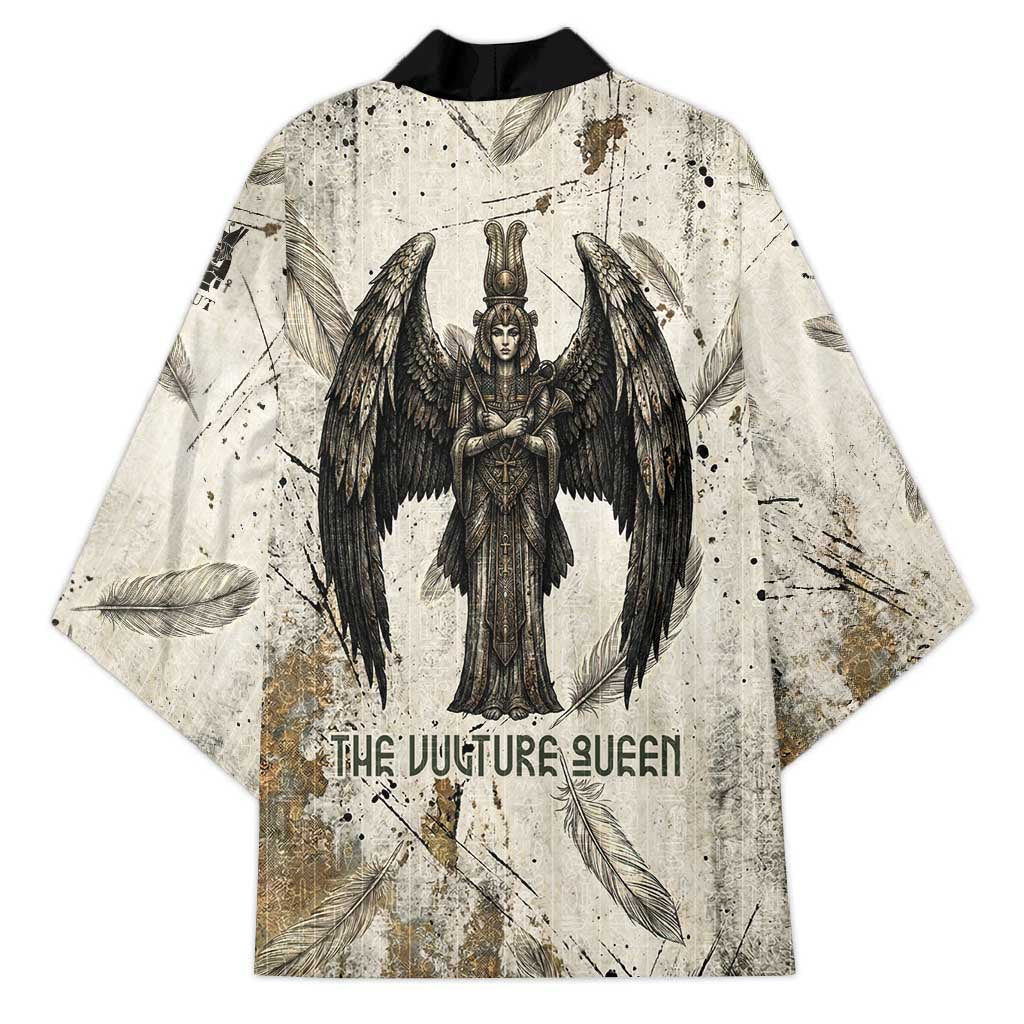 Mut Kimono Vulture Queen Egyptian Mother Goddess Wings Feathers