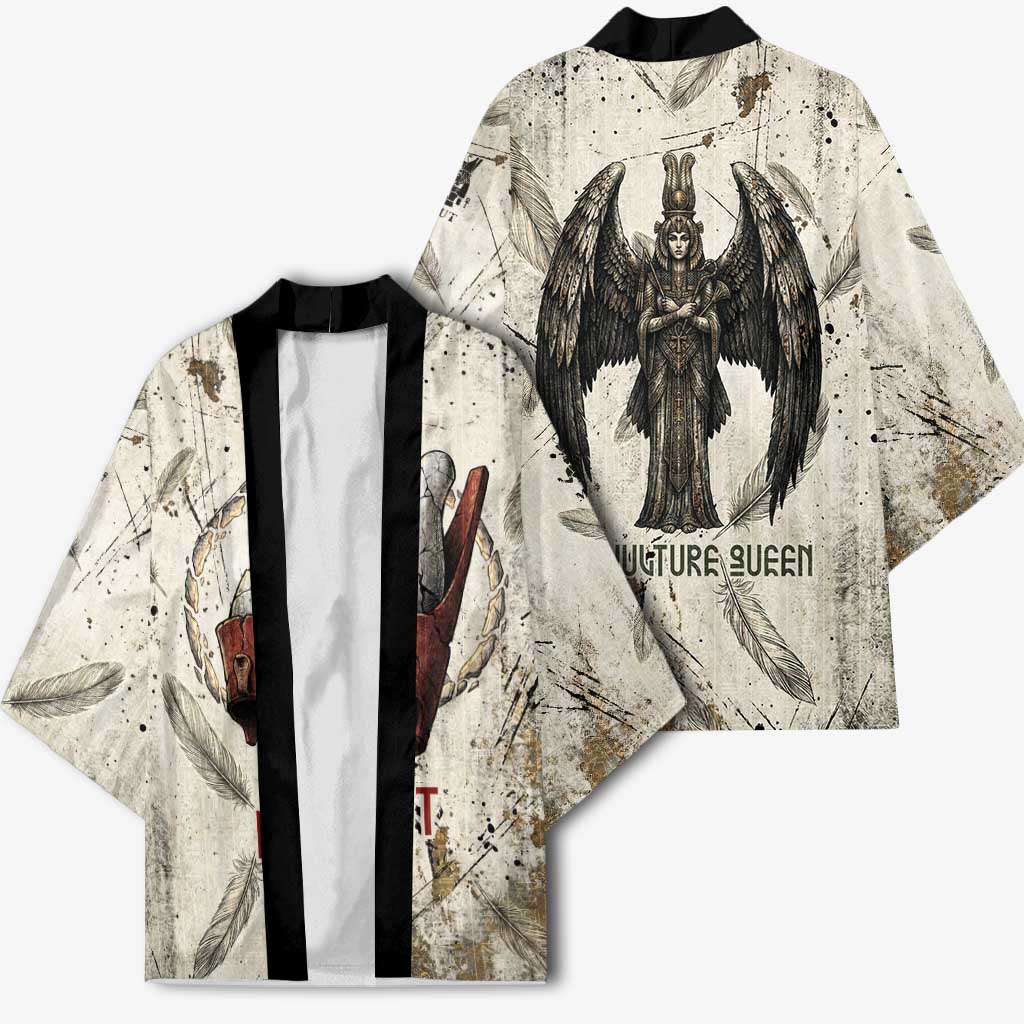 Mut Kimono Vulture Queen Egyptian Mother Goddess Wings Feathers