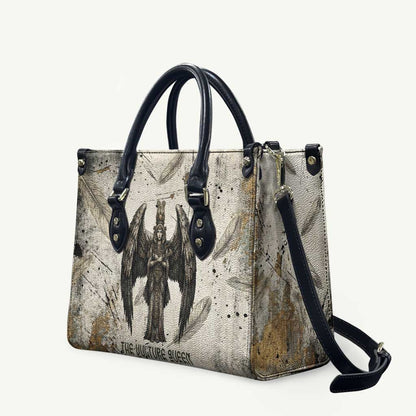Mut Leather Bag Vulture Queen Egyptian Mother Goddess Wings Feathers