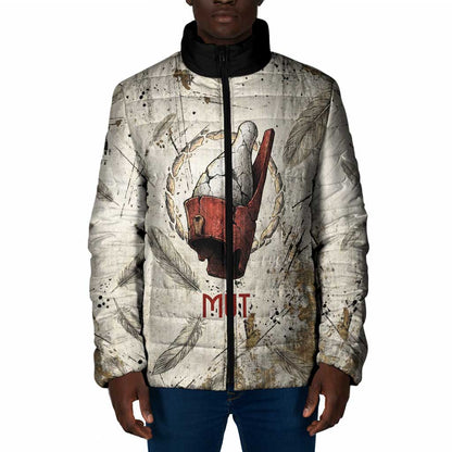 Mut Padded Jacket Vulture Queen Egyptian Mother Goddess Wings Feathers
