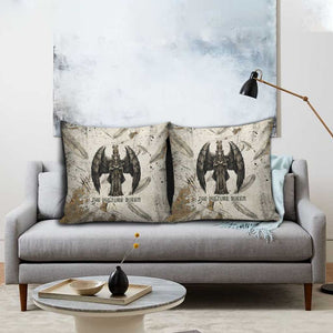 Mut Pillow Cover Vulture Queen Egyptian Mother Goddess Wings Feathers