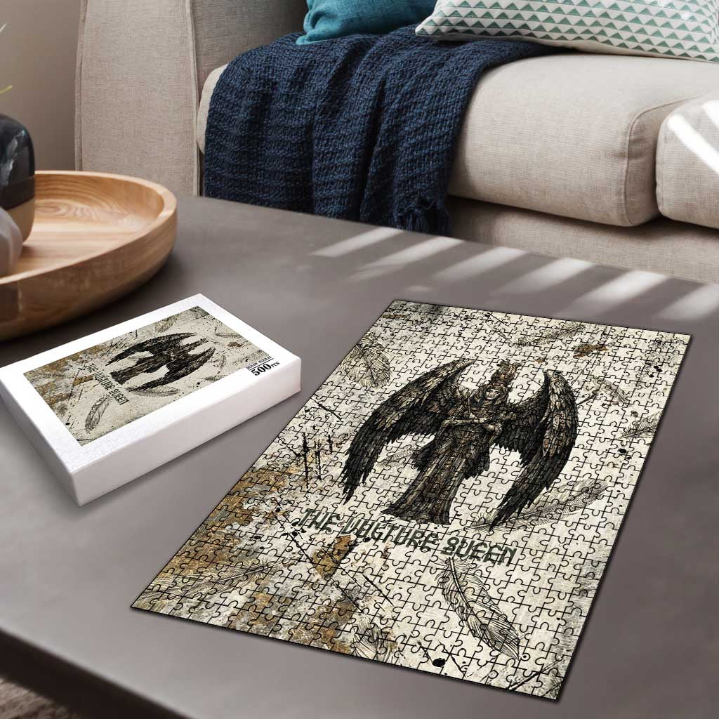 Mut Puzzle Vulture Queen Egyptian Mother Goddess Wings Feathers