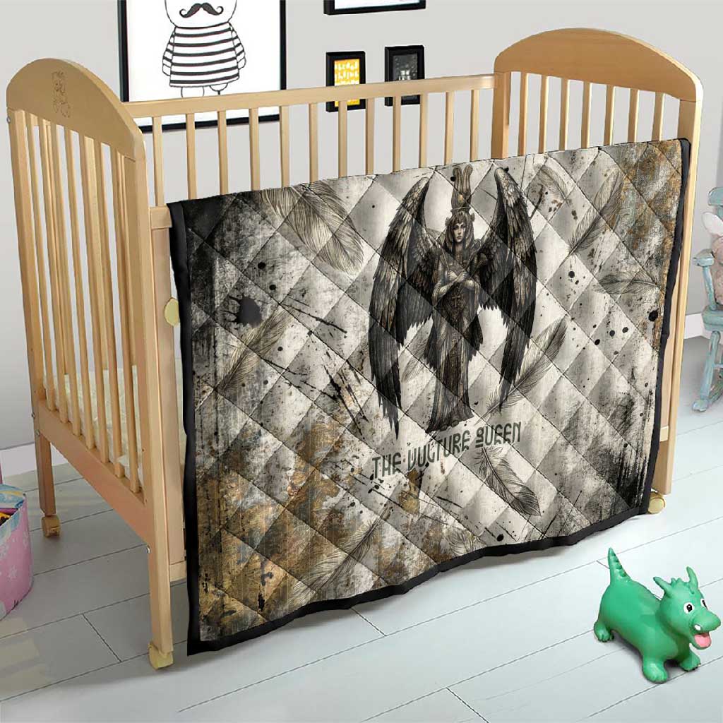 Mut Quilt Vulture Queen Egyptian Mother Goddess Wings Feathers