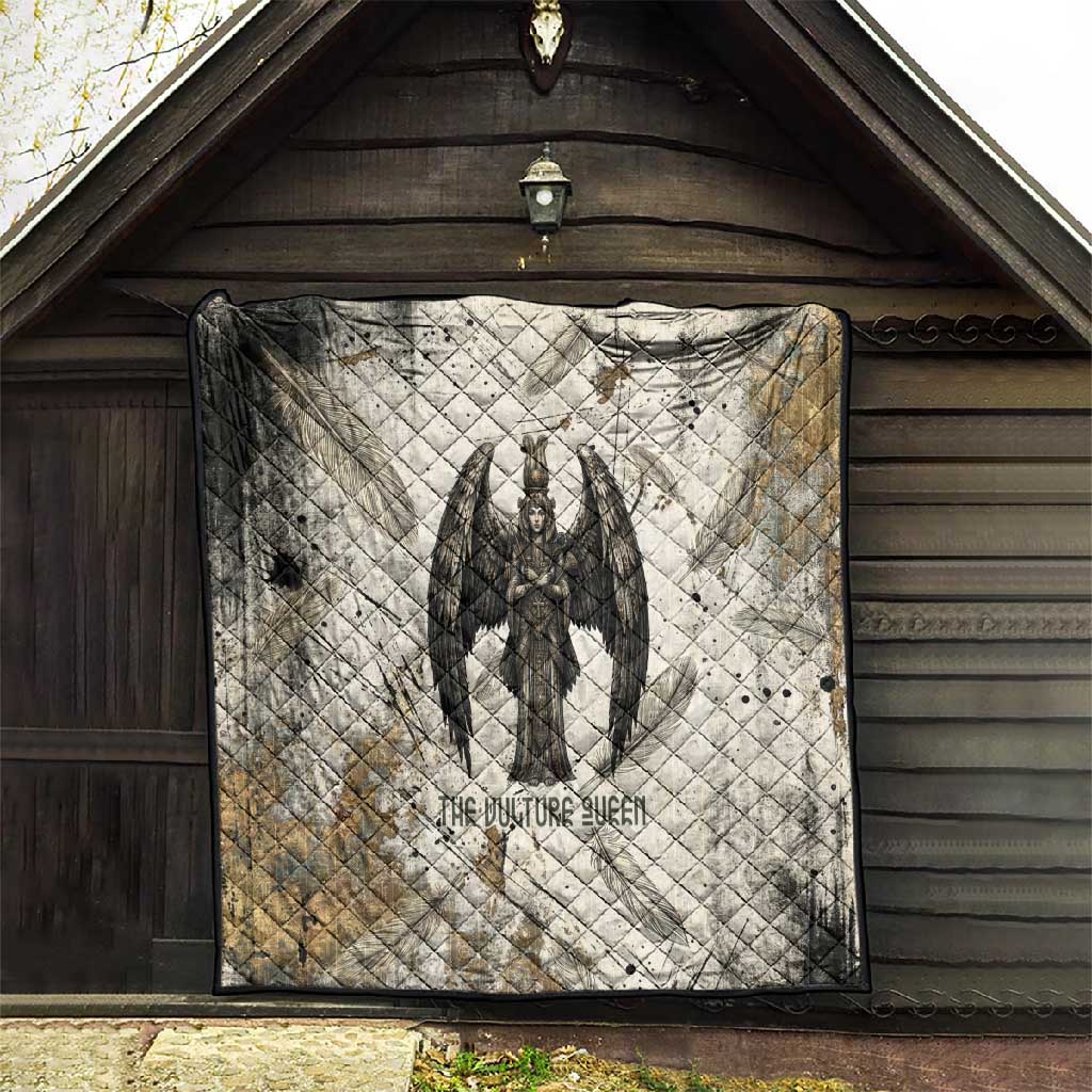 Mut Quilt Vulture Queen Egyptian Mother Goddess Wings Feathers