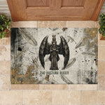 Mut Rubber Doormat Vulture Queen Egyptian Mother Goddess Wings Feathers