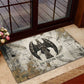 Mut Rubber Doormat Vulture Queen Egyptian Mother Goddess Wings Feathers