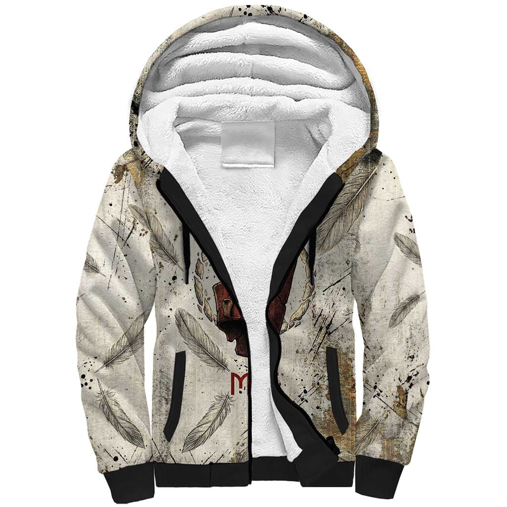 Mut Sherpa Hoodie Vulture Queen Egyptian Mother Goddess Wings Feathers