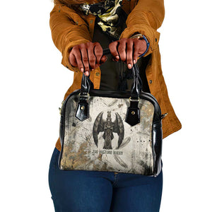 Mut Shoulder Handbag Vulture Queen Egyptian Mother Goddess Wings Feathers