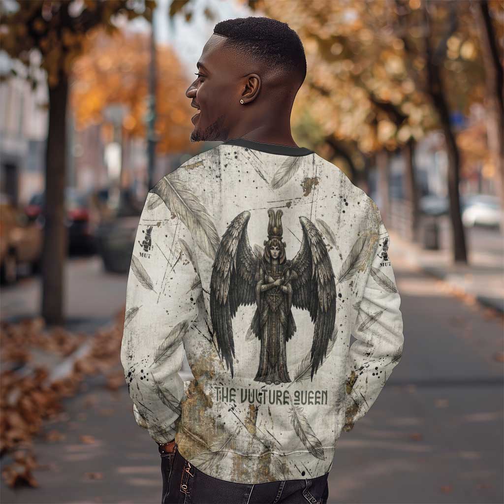 Mut Sweatshirt Vulture Queen Egyptian Mother Goddess Wings Feathers