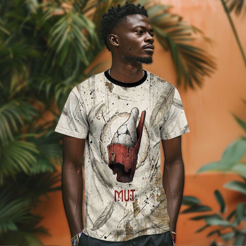 Mut T shirt Vulture Queen Egyptian Mother Goddess Wings Feathers