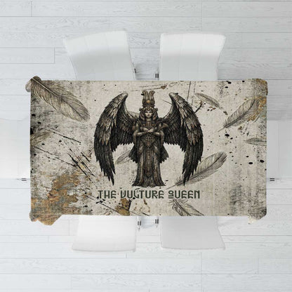 Mut Tablecloth Vulture Queen Egyptian Mother Goddess Wings Feathers