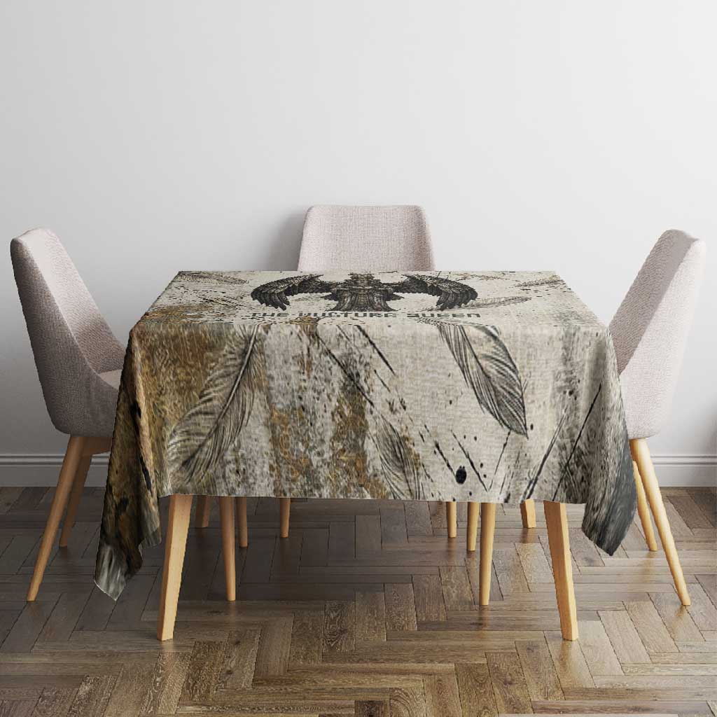 Mut Tablecloth Vulture Queen Egyptian Mother Goddess Wings Feathers
