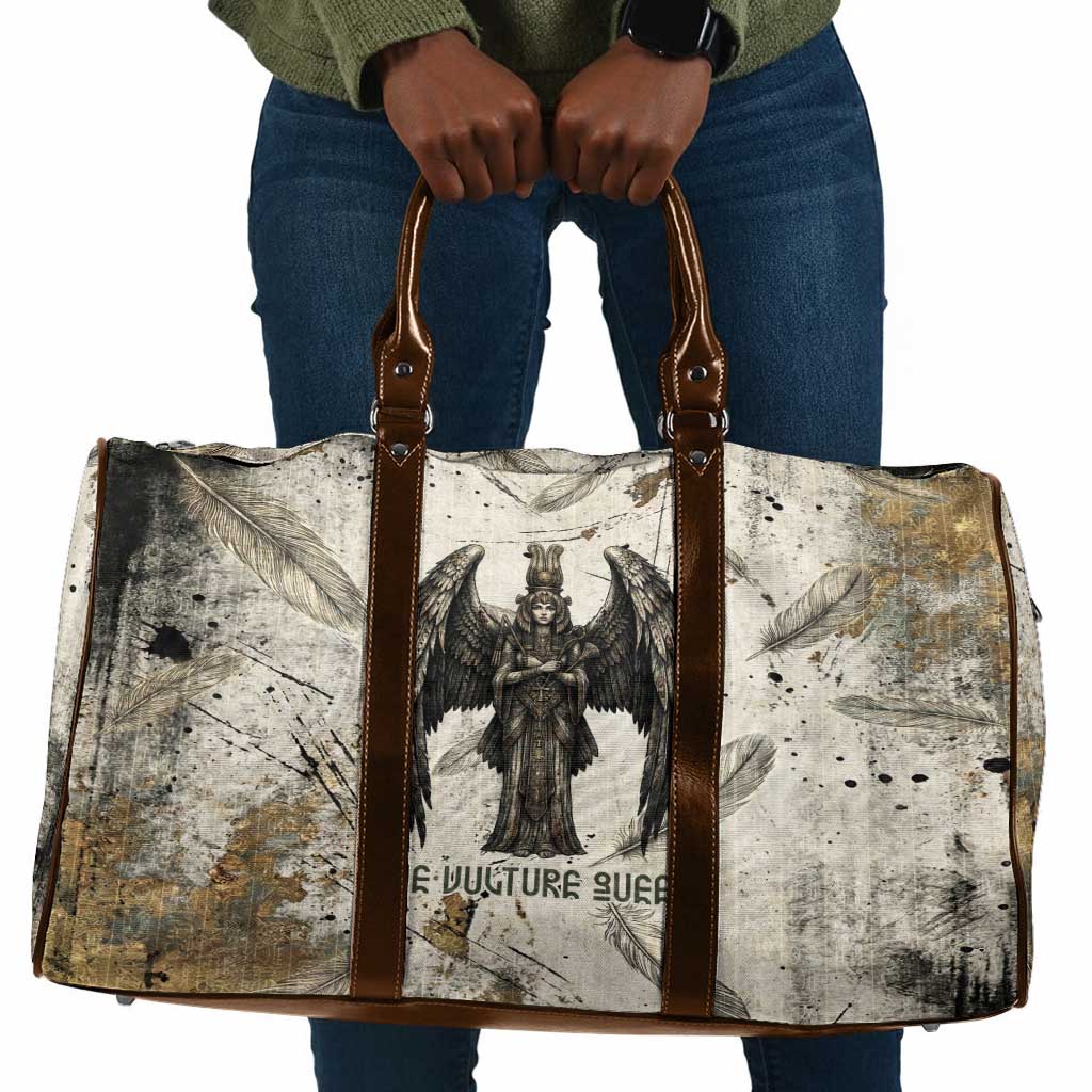 Mut Travel Bag Vulture Queen Egyptian Mother Goddess Wings Feathers