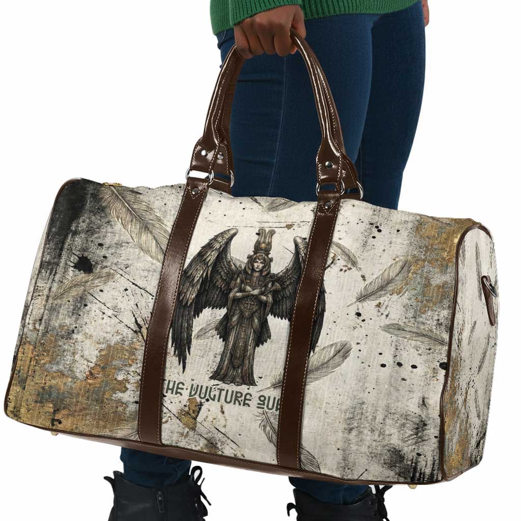 Mut Travel Bag Vulture Queen Egyptian Mother Goddess Wings Feathers