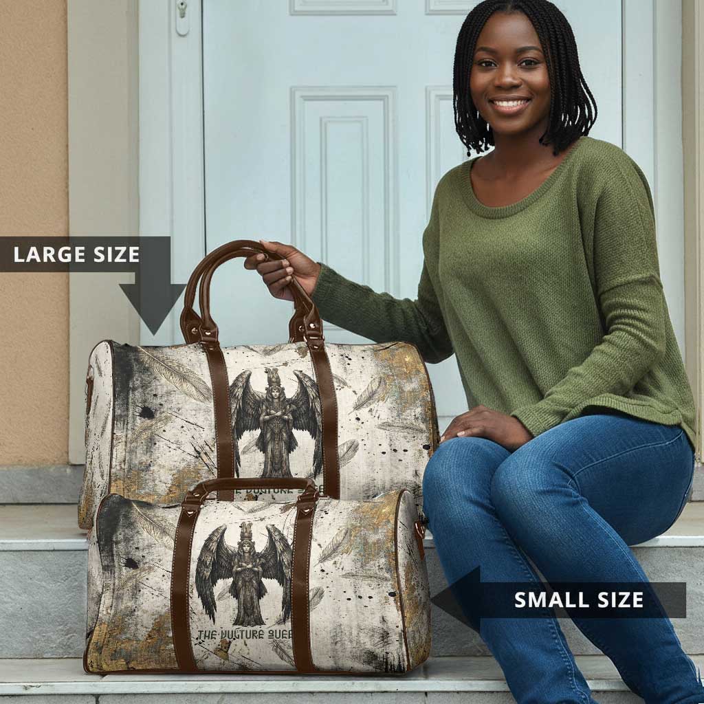 Mut Travel Bag Vulture Queen Egyptian Mother Goddess Wings Feathers