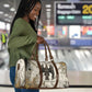 Mut Travel Bag Vulture Queen Egyptian Mother Goddess Wings Feathers