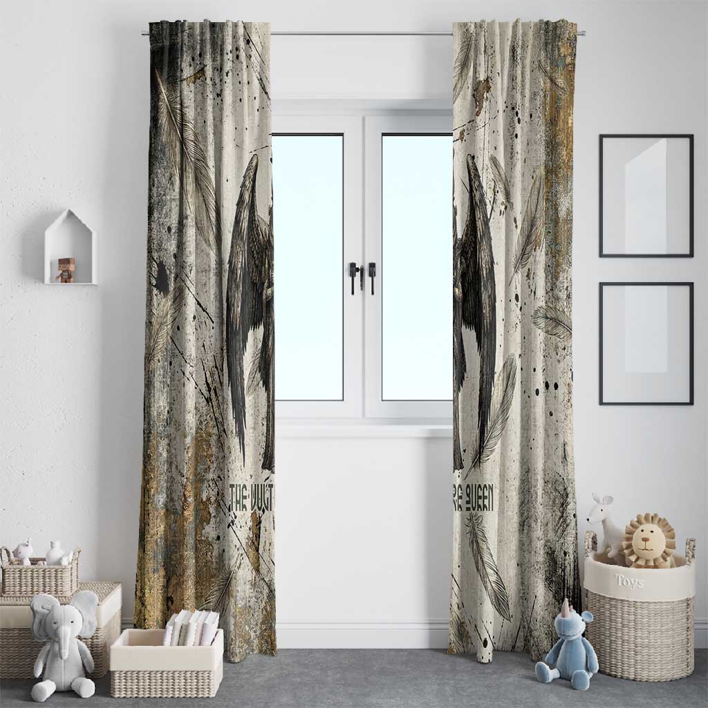 Mut Window Curtain Vulture Queen Egyptian Mother Goddess Wings Feathers