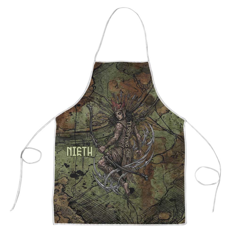 Neith Egyptian Apron War Goddess Terrifying One Dual Spears and Shield Battle Worn