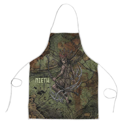 Neith Egyptian Apron War Goddess Terrifying One Dual Spears and Shield Battle Worn
