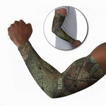 Neith Egyptian Arm Sleeves War Goddess Terrifying One Dual Spears and Shield Battle Worn