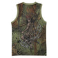 Neith Egyptian Basketball Jersey War Goddess Terrifying One Dual Spears and Shield Battle Worn