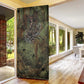 Neith Egyptian Door Cover War Goddess Terrifying One Dual Spears and Shield Battle Worn