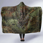 Neith Egyptian Hooded Blanket War Goddess Terrifying One Dual Spears and Shield Battle Worn