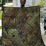 Neith Egyptian Quilt War Goddess Terrifying One Dual Spears and Shield Battle Worn