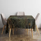 Neith Egyptian Tablecloth War Goddess Terrifying One Dual Spears and Shield Battle Worn