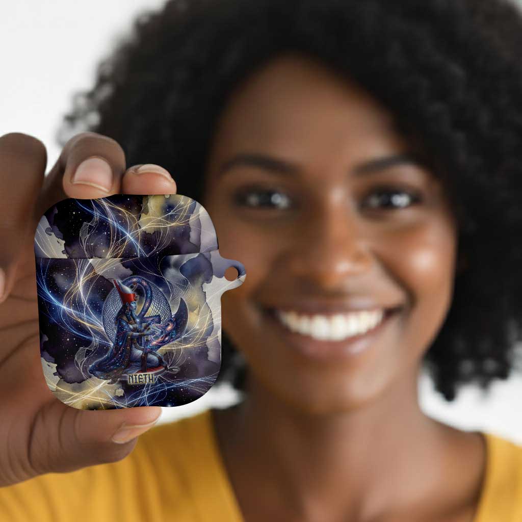 Neith Egyptian AirPods Case Goddess Mother of All Cosmic Threads