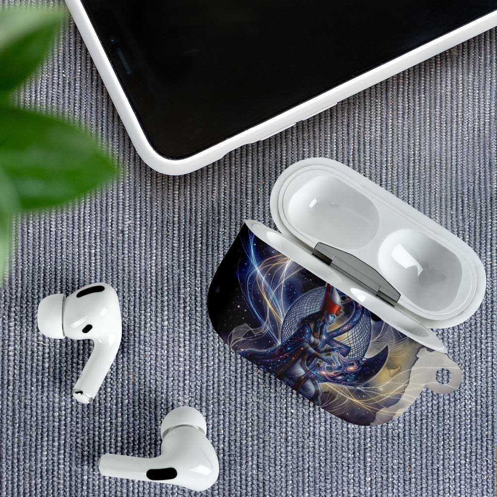 Neith Egyptian AirPods Case Goddess Mother of All Cosmic Threads