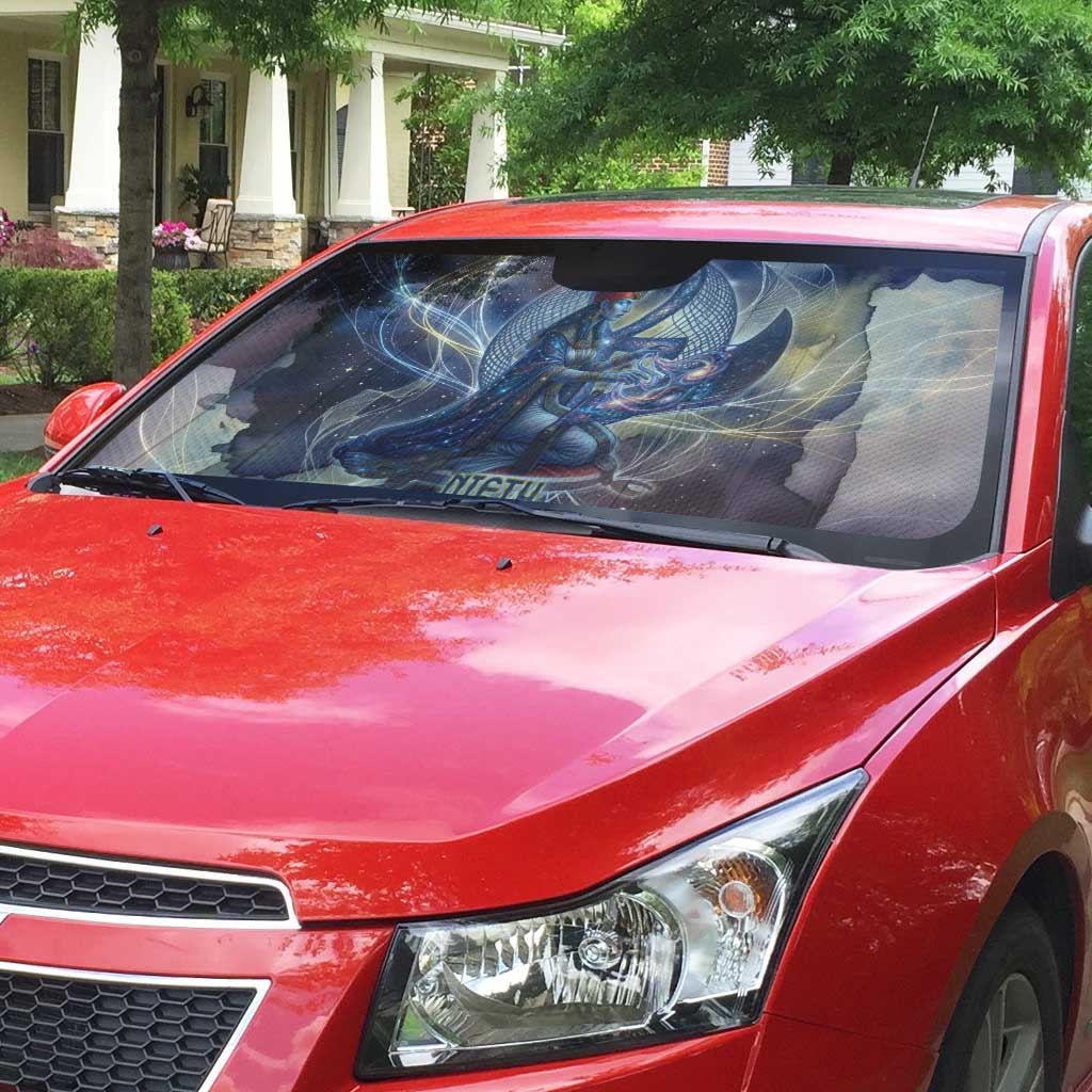 Neith Egyptian Auto Sun Shade Goddess Mother of All Cosmic Threads