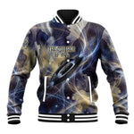 Neith Egyptian Baseball Jacket Goddess Mother of All Cosmic Threads