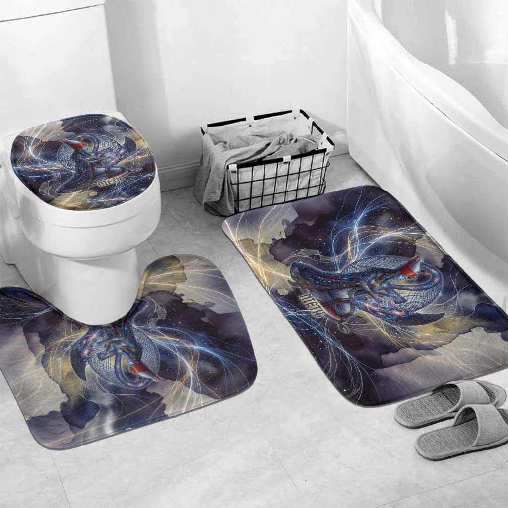 Neith Egyptian Bathroom Set Goddess Mother of All Cosmic Threads