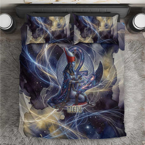 Neith Egyptian Bedding Set Goddess Mother of All Cosmic Threads