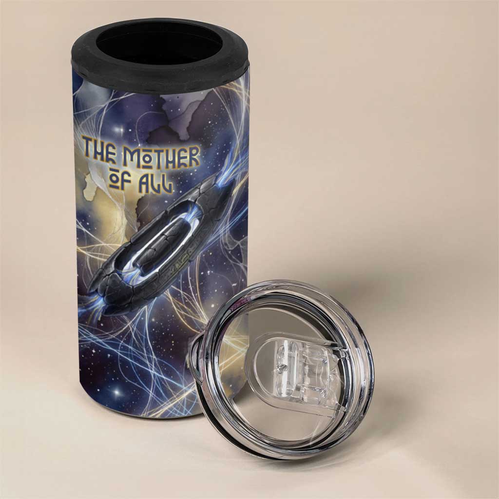 Neith Egyptian 4 in 1 Can Cooler Tumbler Goddess Mother of All Cosmic Threads