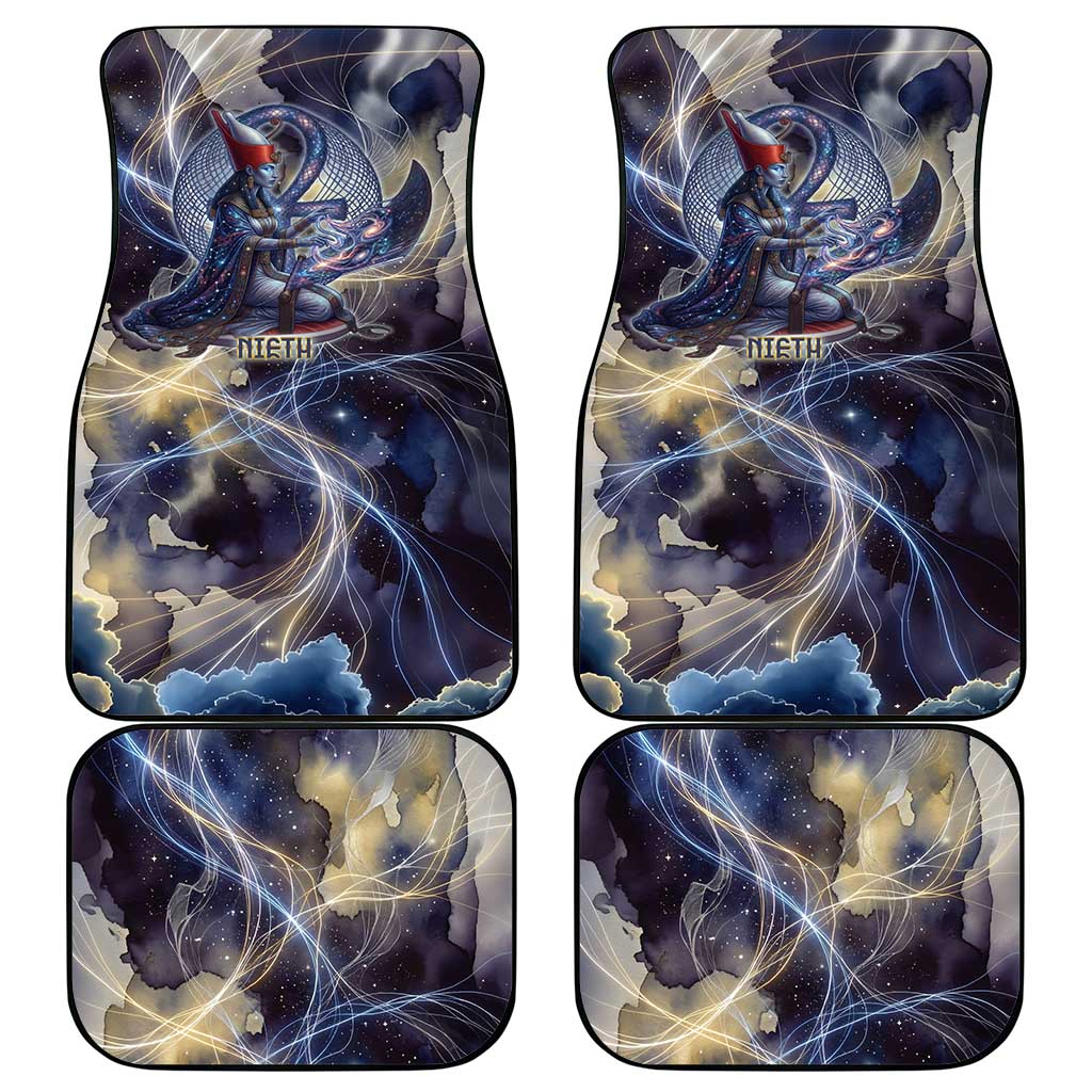 Neith Egyptian Car Mats Goddess Mother of All Cosmic Threads