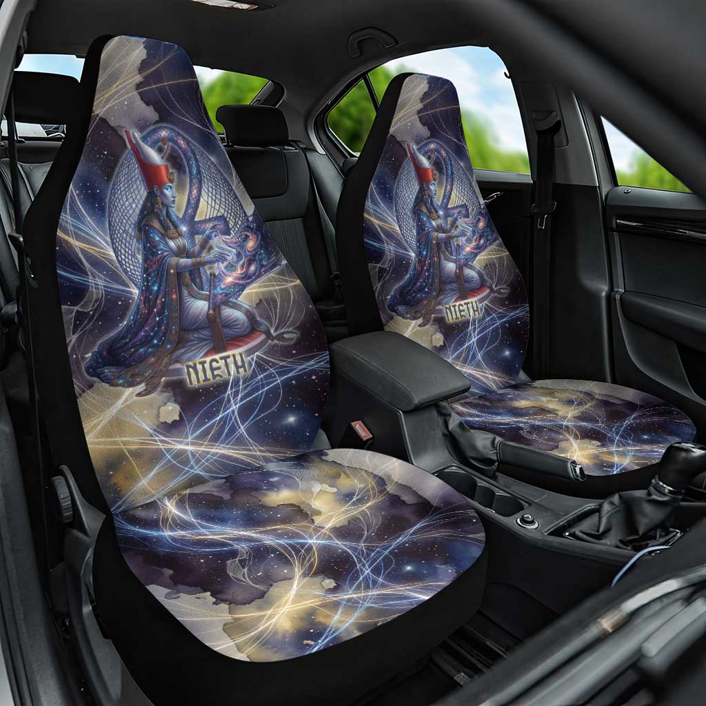 Neith Egyptian Car Seat Cover Goddess Mother of All Cosmic Threads
