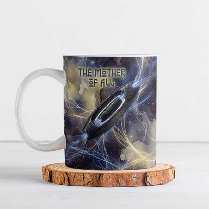 Neith Egyptian Ceramic Mug Goddess Mother of All Cosmic Threads