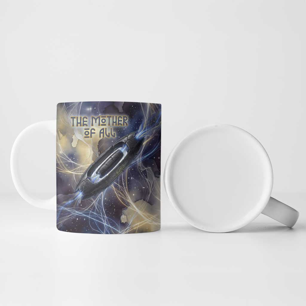 Neith Egyptian Ceramic Mug Goddess Mother of All Cosmic Threads