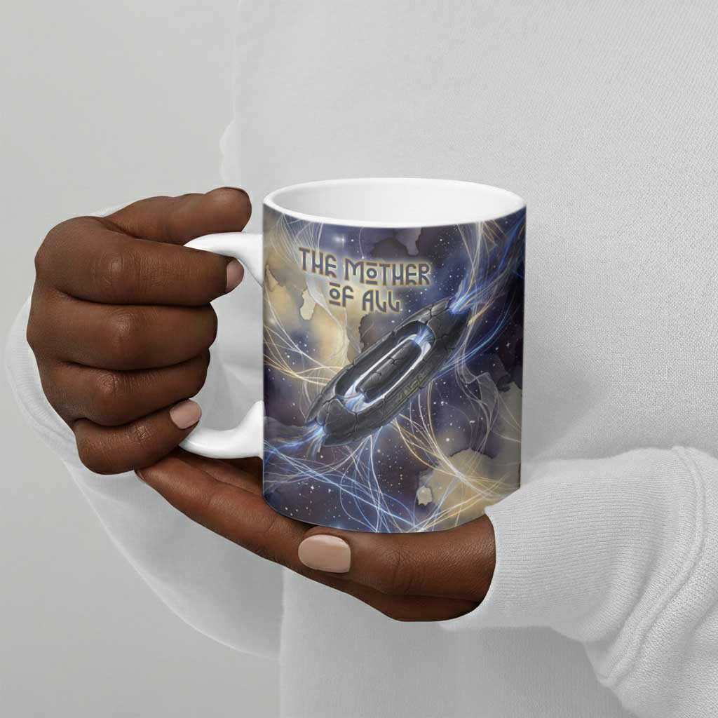 Neith Egyptian Ceramic Mug Goddess Mother of All Cosmic Threads