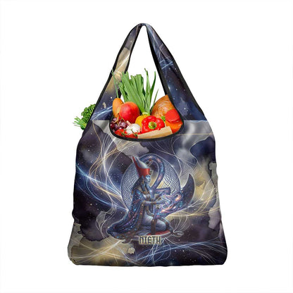 Neith Egyptian Grocery Bag Goddess Mother of All Cosmic Threads