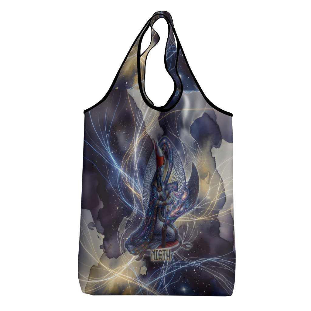 Neith Egyptian Grocery Bag Goddess Mother of All Cosmic Threads
