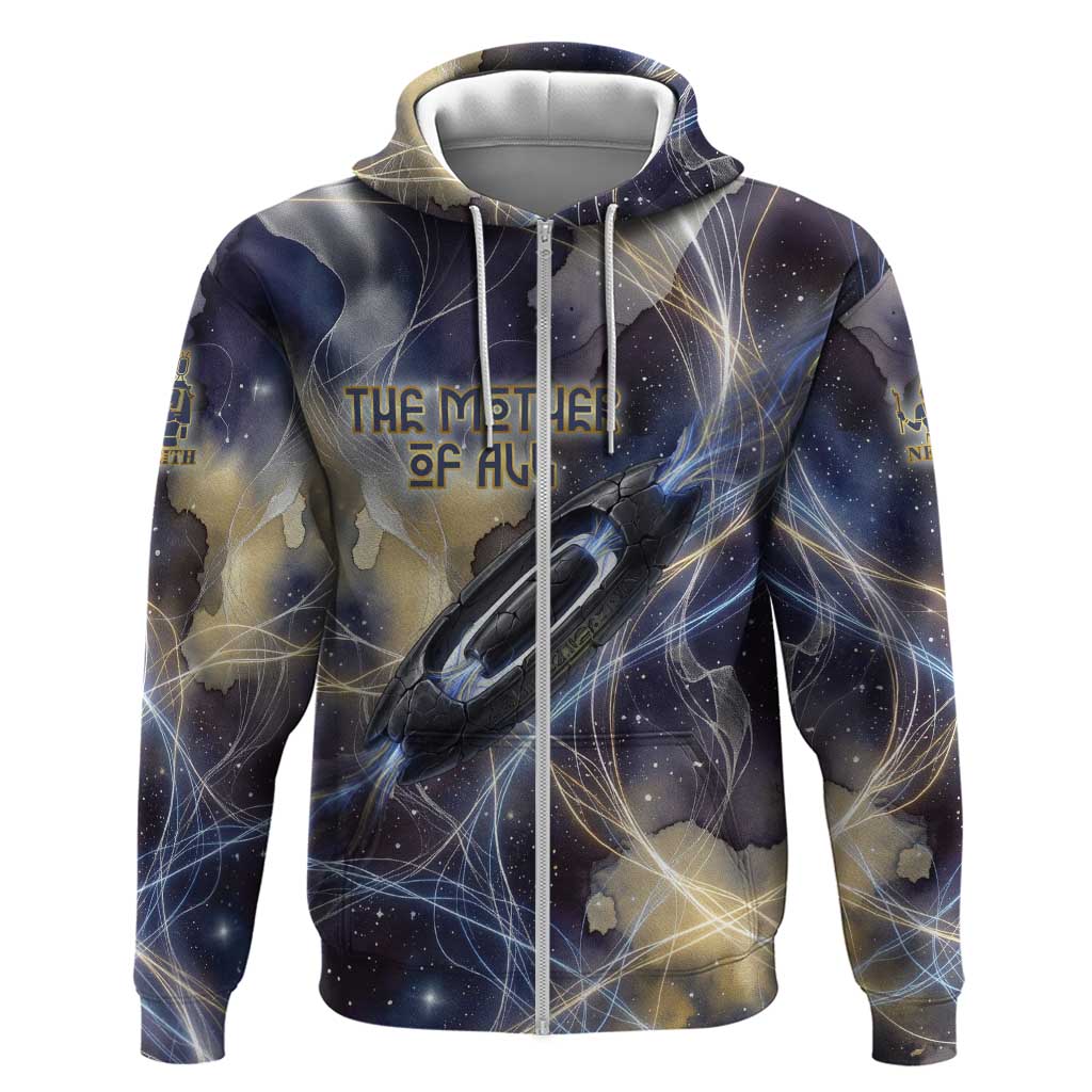Neith Egyptian Hoodie Goddess Mother of All Cosmic Threads