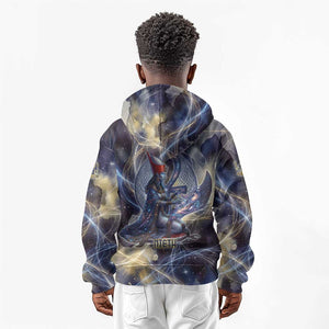Neith Egyptian Kid Hoodie Goddess Mother of All Cosmic Threads