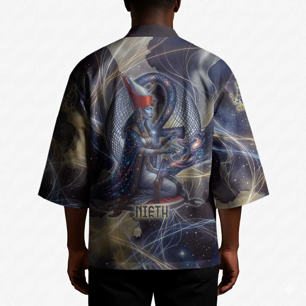 Neith Egyptian Kimono Goddess Mother of All Cosmic Threads