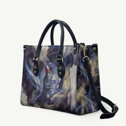 Neith Egyptian Leather Bag Goddess Mother of All Cosmic Threads