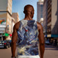 Neith Egyptian Men Tank Top Goddess Mother of All Cosmic Threads