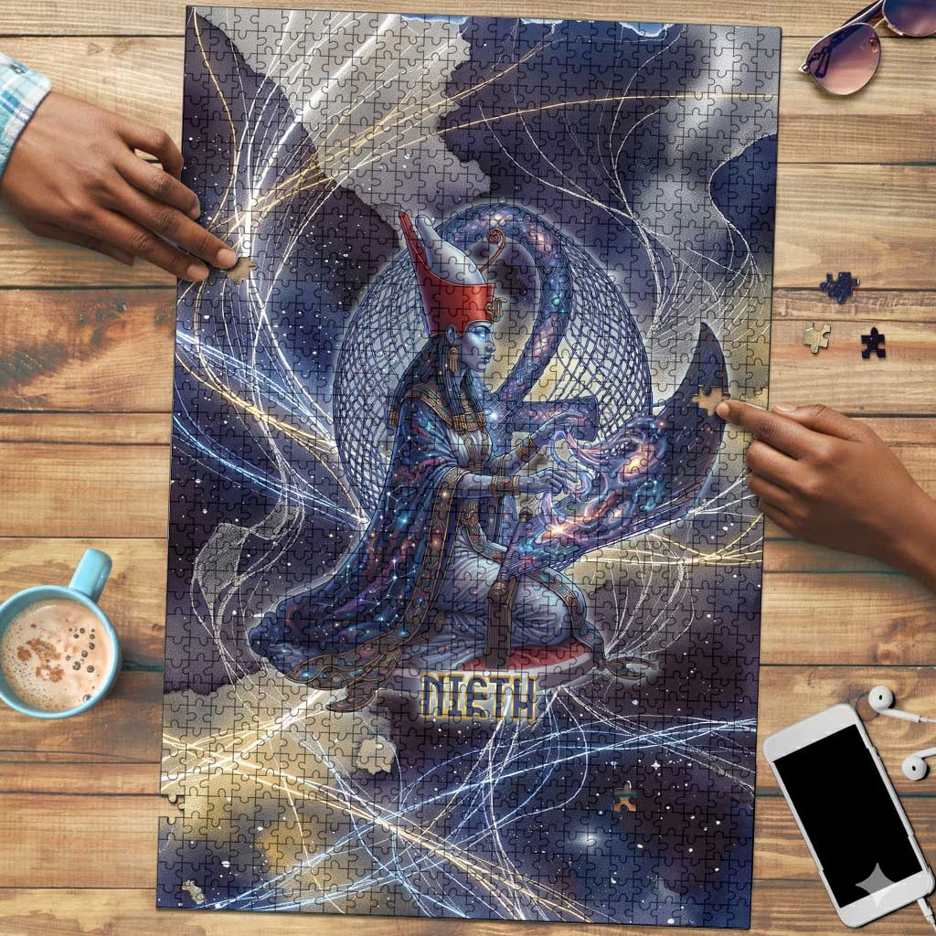 Neith Egyptian Puzzle Goddess Mother of All Cosmic Threads