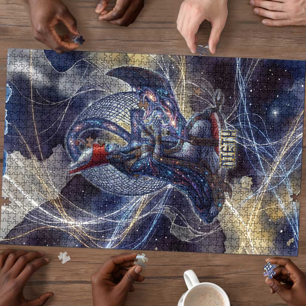 Neith Egyptian Puzzle Goddess Mother of All Cosmic Threads